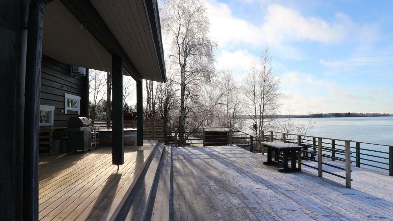 Riverside Cottage Aalto Borealis Keminmaa Exteriör bild